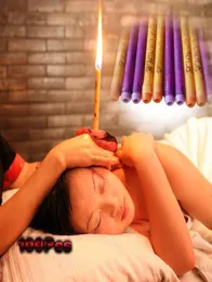 100Pcs 50Pairs Cheap And HighQuality Therapy Medical Natural Beewax Ear Candles Multicolor Ear Care Candles254z5301445