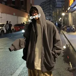 رجال هوديي ملون سحاب طباعة hoddie y2k رجال جميع sudaderas hombre للجنسين هوديي جديد الأزياء الكورية الشرير قميص swefshirt 231229