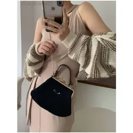 Borsa 24SS Designer Viviane Westwoods Viviennewestwood Autunnoinverno Nuova cena Moda Saturn Borsa con clip in velluto ricamato West Empress Dowager