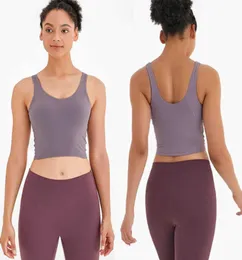 Spor kıyafetleri kadın039s iç çamaşırı yoga spor sutyen u sırt vücut geliştirme tüm maçlar gündelik push up hizalama tank mahsul üstleri çalışan fitne6556784