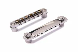 Guitar Roller Saddle Bridge Tailpiece Locking Poster för Gibson LP Epiphone Electric Guitar Parts71350156154172