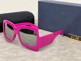 2024 Top Sommer Sonnenbrille für Frauen Schmetterling Damen Stil Anti-Ultraviolett Retro Platte Quadratisch Vollformat Mode Farbverlauf Frauen Große Brillen Zufällige Box 6136