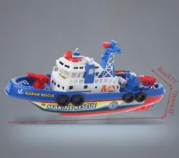 Łódź elektryczna Dzieci Marine Rescue Toys Navigation Warship Toy Birthday Gift 2012042237590