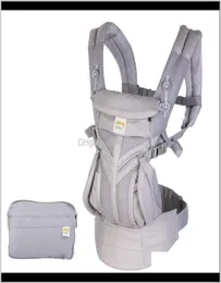 Transportörer slingrar ryggsäckar säkerhetsutrustning baby barn moderskapsleverans 2021 andningsbar bärare sling multifunktion infan84616290921