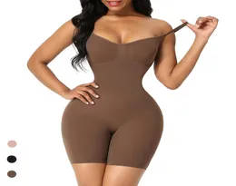 Body Shaper Fajas Colombianas Seamless Women Bodysuit 슬리밍 허리 트레이너 Shapewear Push Up Butt Lifter Corset Reductoras7409816