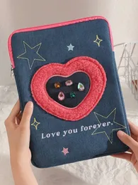 INS Rhinestone Star Case 9.7 10.2 11inch Notebook ipad Air 4 5 Pro 11 Mini 5 6 iPad case for laptop case pouch bags 231229