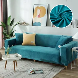 1234 Sitz-Sofabezug aus echtem Samtstoff, elastische Couchbezüge, L-förmige Schnitt-Schonbezüge für Zuhause 231229