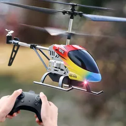 Aeronave ElectricRC Aeronave M5 Helicóptero de controle remoto Altitude Hold Helicópteros RC de 35 canais com giroscópio e avião leve durável LED