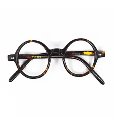 WholeHand Made Vintage Small 42mm Round Acetate Tortoise ass Full Rim Unisex Glasses 150 175 200 225 250 275 6004829820