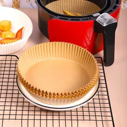 Baking Tools 25/50pcs Special Paper For Air Fryer Disposable Parchment BBQ Plate Oven Papers Accessorie