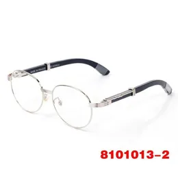 Occhiali da sole firmati da donna per uomo con lenti rotonde design a fascio PC montatura bicolore stile moda occhiali in legno leggeri e confortevoli g