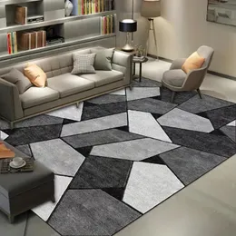 Modern geometrisch tapijt voor woonkamer decor banktafel grote karpetten slaapkamer nachtkastje voetkussen hal balkon vloermat 231229