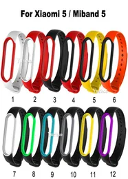 Hela för Mi Band 5 Silicone Wrist Strap för Xiaomi Mi Band 5 Smart Watches Sports Armband Accessories for Miband 5 Original3310351
