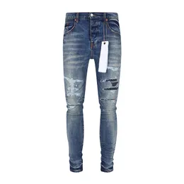 Jeans Purple Designer Pants Mens Jeans Men Jeans Designer Pant For Mens Black 223 New Style Embroidery Self Cultivation And Small Feet Fashion Womens 836