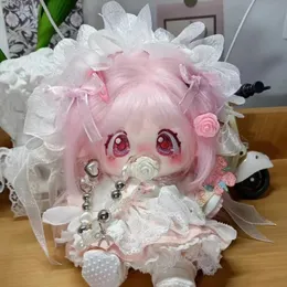Puella Magi Madoka Maica sevimli peluş bebek kıyafetleri giyiniyor cosplay anime figürü plushie oyuncak Noel hediyeleri 231229