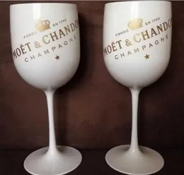 Kubki plastikowe winiarskie przyjęcie biały szampan kieliszek Moet Wine MOET Glass T200216