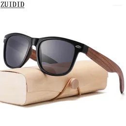 Güneş gözlükleri ahşap tahıl retro erkekler için vintage moda gözlükleri klasik kadınlar moda gafas de sol hombre zonnebril heren