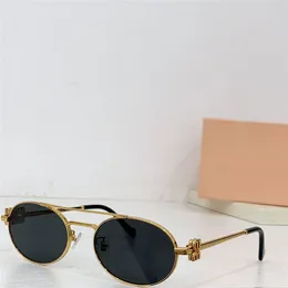 New fashion design metal sunglasses 54ZS retro small round frame simple and elegant style versatile outdoor UV400 protective glasses 2AIB
