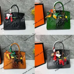 Designer saco de moda marca ombro único bolsa carteira alta marca couro luxo nova bolsa feminina crocodilo mochila tote