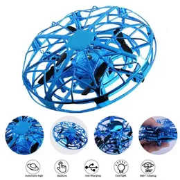 Oyunlar JJRC HXB003R Mini Drone Kızılötesi Algılama Kontrolü RC Quadcopter İndüksiyon Yüksekliği Headless Mode RTF UFO Drone Ücretsiz Kargo