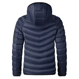 Winter Men Warm Waterproof Parkas Jacket Coat Mens Autumn Hooded Casual Brand Windproof Thick Outwear Hat Male 231229