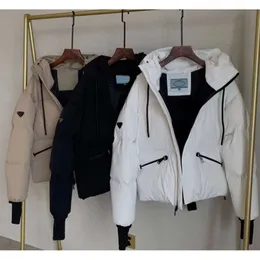 Aşağı ceketler kadın puf kapüşonlu tasarımcı parkas erkekler kadın fermuarlı ceket sıcak sweatshirts çiftler katlar mektup kış dış giyim siyah eşofman toptan