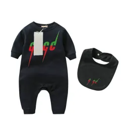 Pagliaccetti G Designer Vestiti per bambini Pagliaccetto 100% cotone Infant Boy Girl Lettera Costume Tuta Tuta per bambini Tuta per neonati Outfit Dr Dhksj