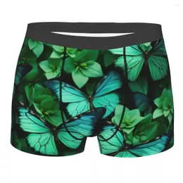 Underpants Male Panties Men's Underwear Boxer Butterflies Comfortable Shorts