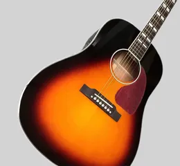 Anpassad Solid Spruce Top Guitar, Redwood Fingerboard, Redwood Sides and Back, Acoustic Guitar, J45 Style Series 3698