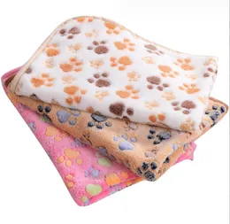 Soft coral Flannel Fleece Outdoor travel Dogs Blanket Minky plush Quality Throw Blanket for winter pet dog Puppy Velvet Blankets