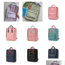 Outdoor Bags 088 Swedish Fox Classic Backpack Fashion Style Design Bag Junior Fjallravan Kanken Canvas Waterproof Sport Drop Deliver Dhumq