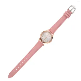 Wristwatches Watch Women Quartz Ladies' Watches Waterproof Synthetic Diamond-studded Wristwatch Student Simple Child Kid