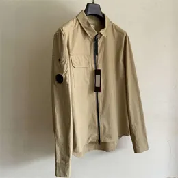 Herrenjacke Mantel mit einem Objektiv Revers Hemd Jacken Kleidungsstück gefärbt Utility Overshirt Outdoor Männer Strickjacke Oberbekleidung Kleidung xxl Großhandel Großhandel