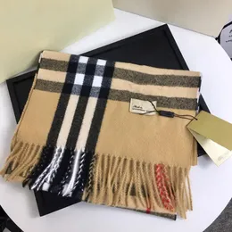 Cashmere Scarf Designer Scarves 180*30CM Warm Men Women Soft Thick Shawl Master echarpe Scarfs Big Plaid Foulard Luxury Scarve Bufanda Brand With Original Box Bur16