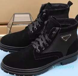 Inverno Monolith Botas de tornozelo preto escovo