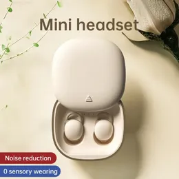 Słuchawki Mini niewidzialne Auricularles Bluetooth Słuchawki TWS bezprzewodowe słuchawki Inear HEDSTETS ​​Z MIC SLEY SUNE SUNES dla Xiaomi Ambie