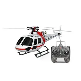 항공기 WLTOYS XK K123 브러시리스 RC 비행기 드론 AS350 스케일 3D/6D 모드 6CH 시스템 RC 헬리콥터 RTF Futaba SFHSS Toys와 호환됩니다.