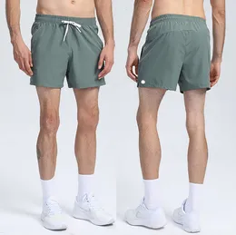 LU-555 Heren jogger sport elastische taille ademende losse shorts voor wandelen push-up fietsen met zak casual training gym korte broek maat M-4xl