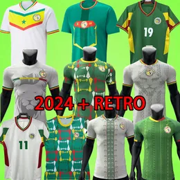 23/24 Senegal Soccer Jerseys KOULIBALY GUEYE KOUYATE SARR DIA MANE JACKSON  ISMAILA SABALY 2023 2024 Football Shirt T National Team Vintage