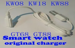 original kingwear Smart Watch magnet Charger Cable usb charger charging for gt88 gt68 KW08 kw18 kw88 smartwatch9801586