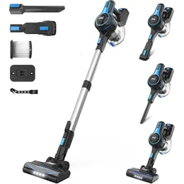 Inse N5s cordless vacuum Cleaner 12kpa 130W brushless motor stick vacume up to 40mins runtime 2200mAh rechargeable battery 6in1 231229