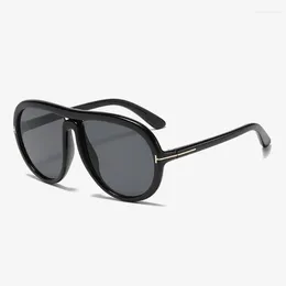 Sunglasses Fashion Oversized Pilot Optical Anti-blue Glasses Women Vintage Sexy Purple Female Men Brand T Eyeglasses Oculos