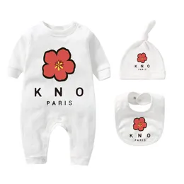 Rompers Luxury Newborn Cloths Baby Clothing Hats Pibs Designer Romper Brands Girls Boys Keno CHD2310301