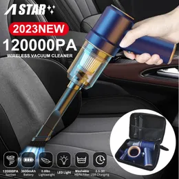 120000Pa 3 in 1 Wireless Car Vacuum Cleaner Portable Handheld Highpower For Home Office Keyboard Cleaning 231229