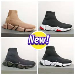 Buty zwykłe projektant Belencigas Speeds 2.0 V2 Platforma Sneakers Mężczyźni Kobiety Tripler-S Paris Socks Buty Brand Light Ruby Walking Sports Oddychający