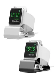För Apple Watch 1 2 3 4 5 Holder Hand kabelhål Laddning Stöd Aluminiumfästet för IWATCH Watch Charging Dock Hold Stand 9163367