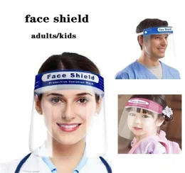 Antifog PET Gesichtsschutz Sicherheit Erwachsene Kinder Schutzmaske Vollgesichtsabdeckung Transparente AntiSpitting Gesichtsschutzmaske Designer Ma9136144