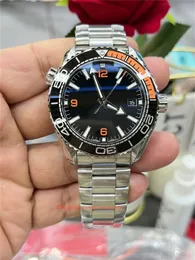 Ceramiczne zegarki mężczyzn 600m 43,5 mm vs Factory 8900 Ruch Automatyczne mechaniczne zegarek mechaniczny Sapphire ze stali nierdzewnej głębokie nurkowanie Super EditionWatches-89
