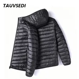 Men Duck Down Jacket All-Season Ultra Lightweight Packable Coat Men Water and Wind-Resistant Breathable Down Jacket Coat Male 231229