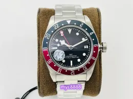 ZF relógio masculino de diâmetro 41 mm MT5652 movimento espelho de cristal de safira fosco caixa escovada pulseira de corrente sólida função à prova d'água
